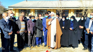 آغاز عملیات ساخت مدرسه سه کلاسه و سالن ورزشی در روستای تشنیز