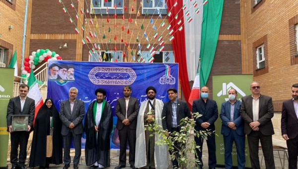 آیین افتتاحیه مدرسه خیری ۱۵ کلاسه حضرت مریم (س) در شهر ری