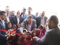 افتتاح مدرسه ۶ کلاسه حاجیه خانم شکوه اقدس حریری در اهواز