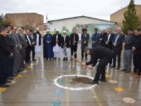 آغاز عملیات ساخت آموزشگاه ۲ کلاسه خیرساز مهندس حسینیان در خراسان رضوی