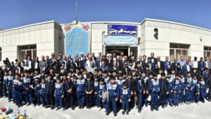 مدرسه 6 کلاسه بنیاد قلم‌چی در روستای هروی تبریز افتتاح شد