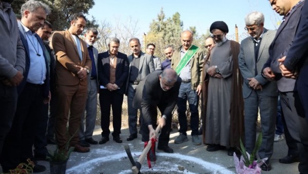 عملیات اجرایی ساخت یک باب مدرسه خیری مشارکتی ۱۵ کلاسه در فردیس آغاز شد