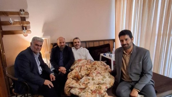 عیادت رئیس سازمان نوسازی مدارس کشور از دکتر اشکان تقی پور