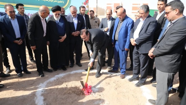 آعاز عملیبات ساخت مدرسه ای صددرصد خیری در یزد