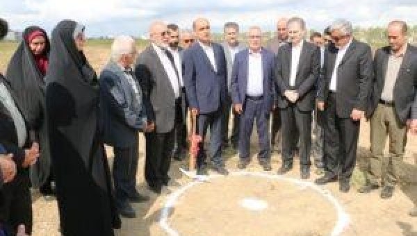 آغاز عملیات  احداث دو مدرسه ۱۲ کلاسه خیر ساز در مسکن مهر رشت