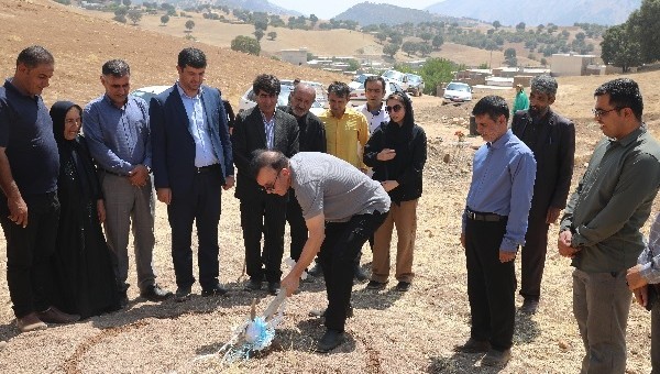 آغاز عملیات ساخت هنرستان فنی و حرفه ای خیر ساز در شهرستان فلارد چهارمحال و بختیاری