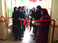 مدرسه نمونه دولتی 12 کلاسه بنیاد قلم‌چی مینودشت افتتاح شد