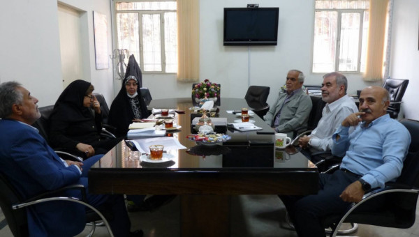 دیدارمدیرعامل بنیاد یاس فاطمه نبی با مدیرعامل جامعه خیرین مدرسه سازکشور