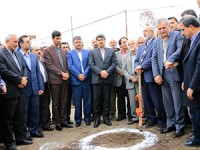 آغاز عملیات ساخت مدرسه شهدای بانک ملی ایران