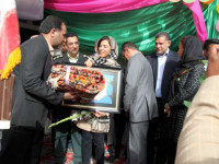 افتتاح دبیرستان خیرساز سید صبور معینی با حضور علی دایی در صالح آباد تربت جام