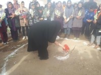 آغاز عملیات ساخت دبیرستان ۳ کلاسه بانو شهبازی در شهرستان خمین