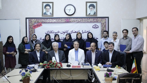 تقدیر رئیس جامعه خیرین مدرسه ساز کشور از اعضای کانون خبرنگاران